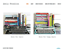 Tablet Screenshot of emilyfranklin.com